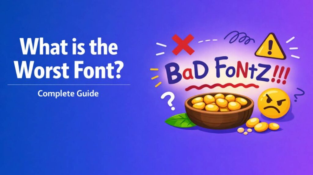 what is the worst font